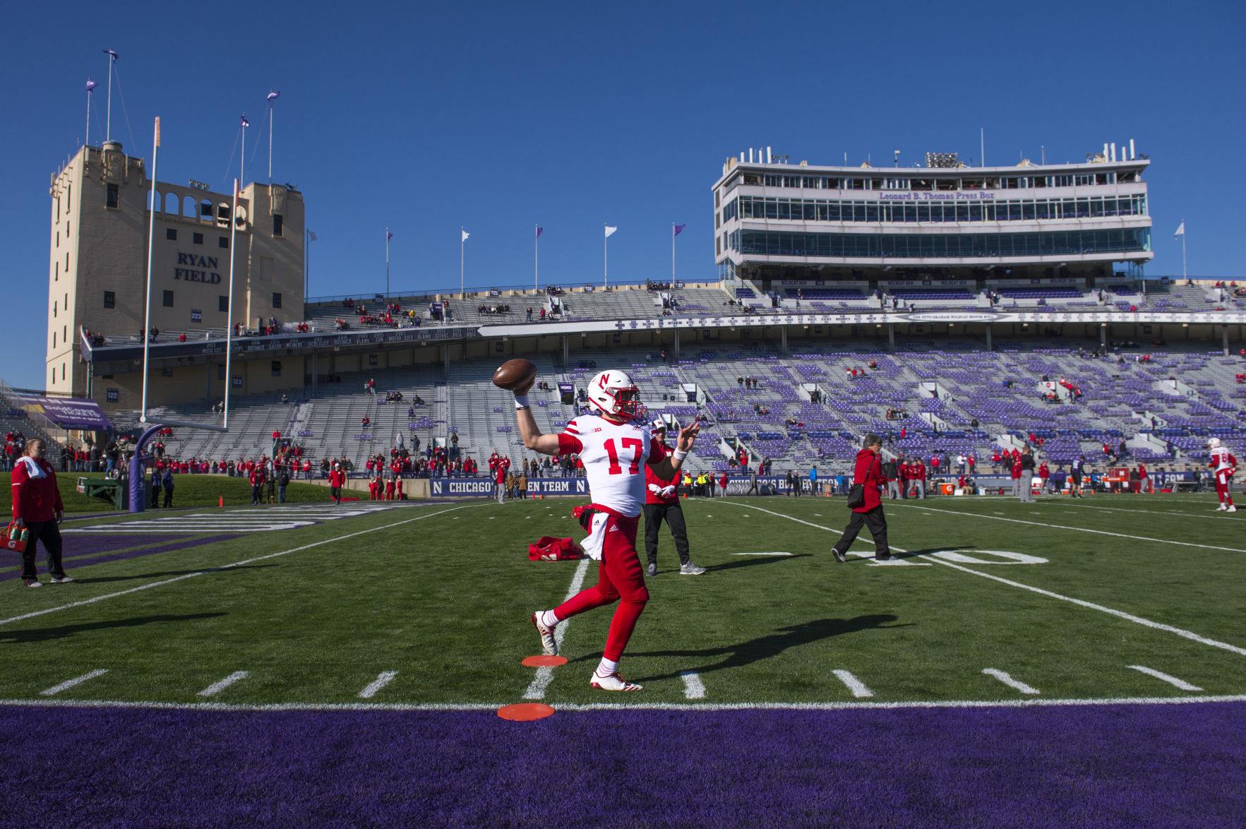 Nebraska vs. Northwestern, 10/13/18